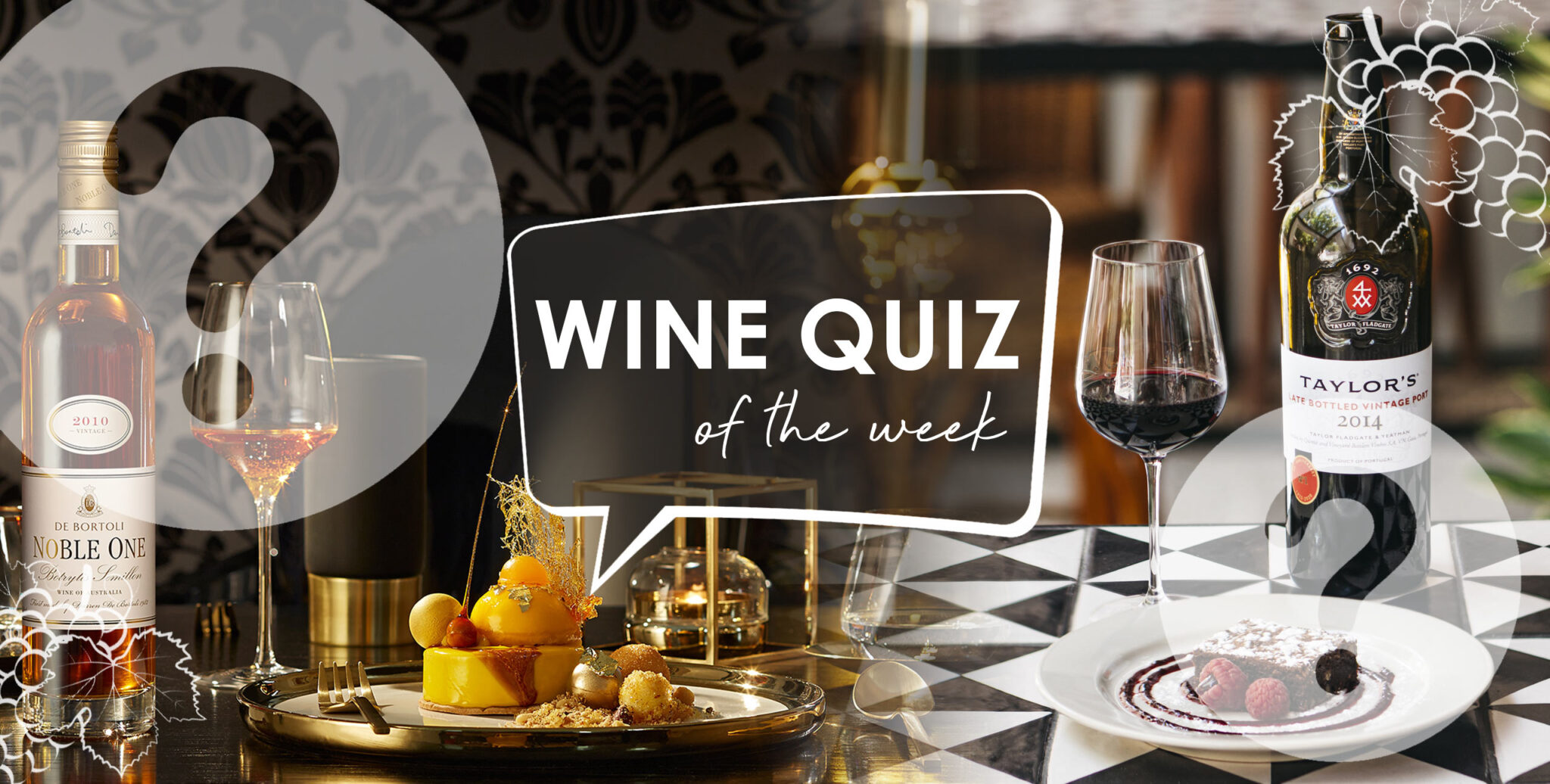 Wine & Dessert Quiz Grape to Glass