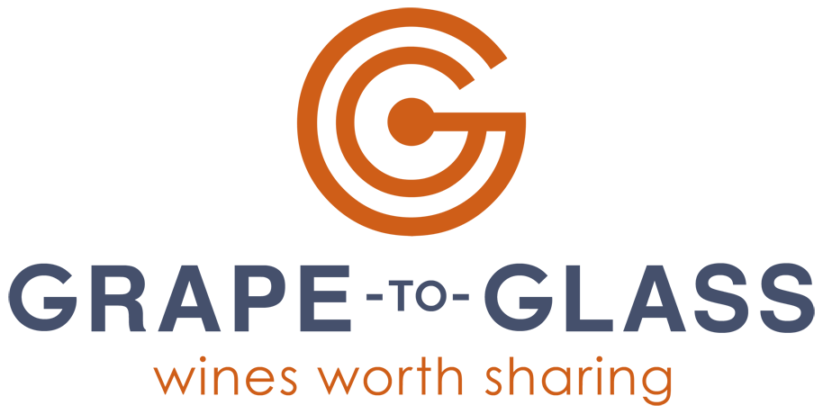 Grape to glass logo